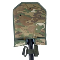 Чехол усиленный на лопату с системой MOLLE, цвет хаки