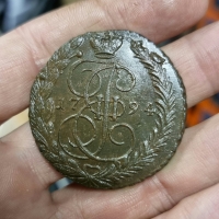 5 копеек 1794 г. ЕМ, состояние XF