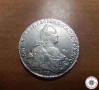 1 Рубль. Екатерина II 1776 г., состояние VF+/XF-